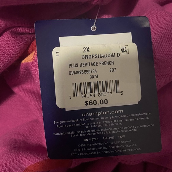 Champion pink and red polka dot sweater - Picture 4 of 4